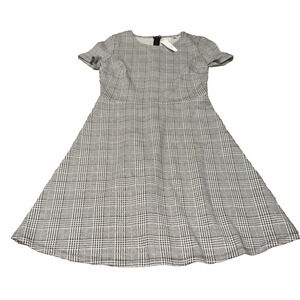 NWT GAP Plaid Fit & Flare Dress Size 4